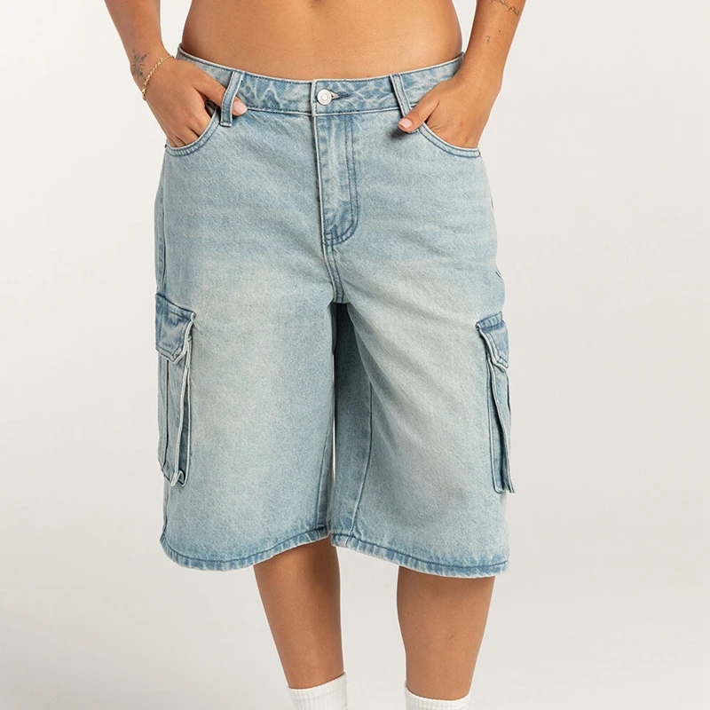 Maemukilabe Women Y2K Baggy Denim Shorts Loose Mid Rise Cargo Jean Shorts Summer Vintage Wide Leg Distressed Carpenter Trousers
Maemukilabe Women Y2K Baggy Denim Shorts Loose Mid Rise Cargo Jean Shorts Summer Vintage Wide Leg Distressed Carpenter Trousers