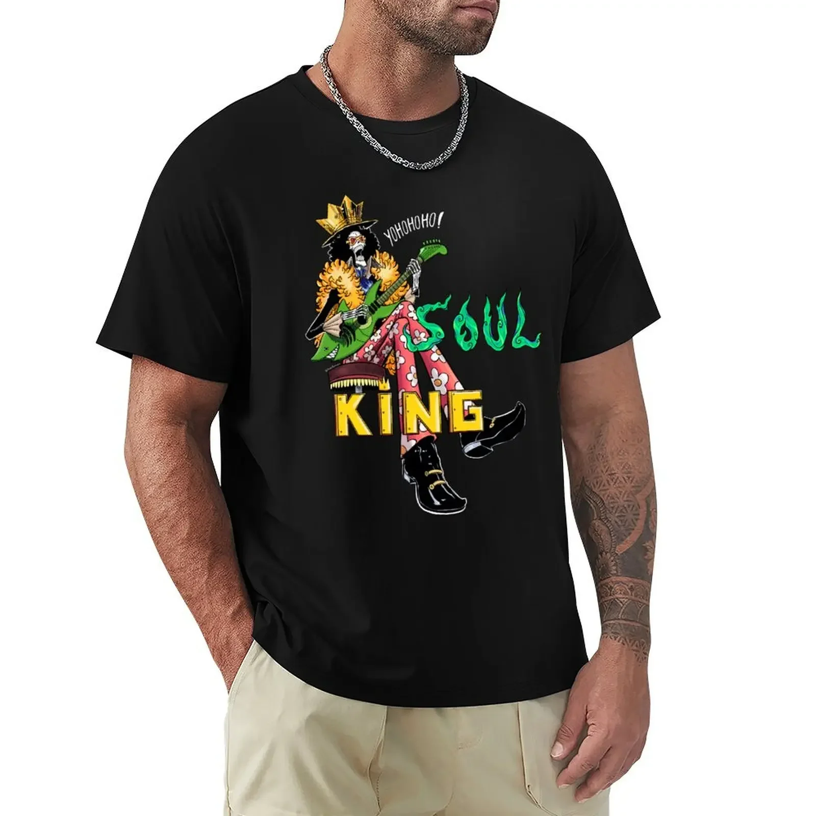 Soul King Brook T-Shirt customs summer clothes sports fans hippie clothes mens white t shirts
Soul King Brook T-Shirt customs summer clothes sports fans hippie clothes mens white t shirts