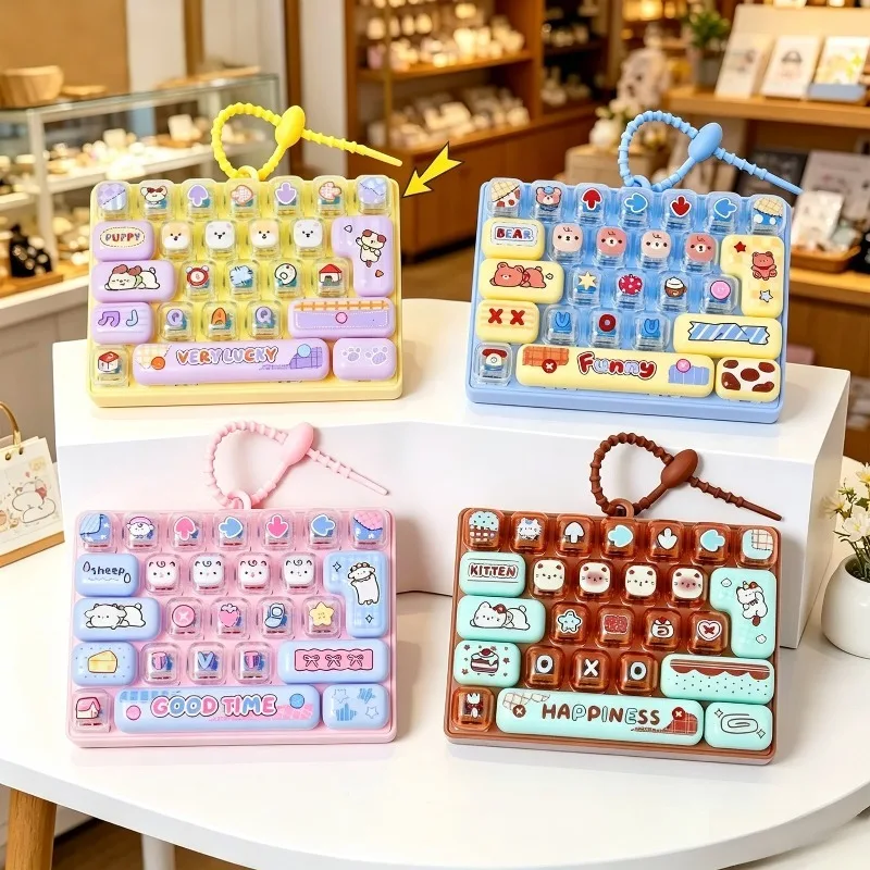 Cute 26 Key Decompression Toy-Mini Little Action Toy with Keychain Pendant, Backpack Decorations, Model Decompression ToyGift
Cute 26 Key Decompression Toy-Mini Little Action Toy with Keychain Pendant, Backpack Decorations, Model Decompression ToyGift