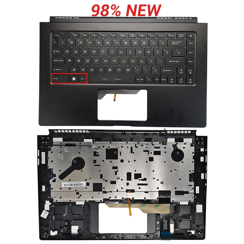 98% NEW For MSI Modern 15 MS-1551 15.6in Upper Case Palmrest Backlit Keyboard Cover
98% NEW For MSI Modern 15 MS-1551 15.6in Upper Case Palmrest Backlit Keyboard Cover