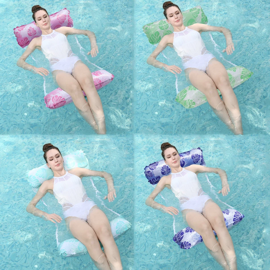 1pc Sided Diagonal Striped Inflatable Floating Hammock, Thickened Pvc Swimming Inflatable Floating Raft, Foldable
1pc Sided Diagonal Striped Inflatable Floating Hammock, Thickened Pvc Swimming Inflatable Floating Raft, Foldable