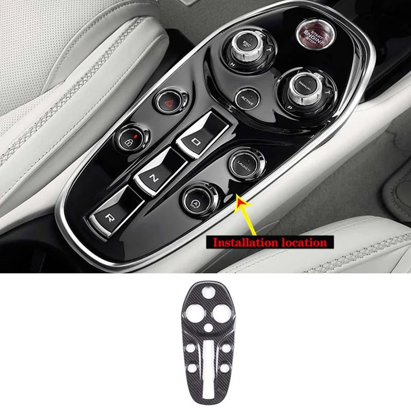 Dry Carbon Fiber Car Central Console Gear Shift Panel Trim Decoration Cover For Mclaren GT 2019-2022 Accessories
Dry Carbon Fiber Car Central Console Gear Shift Panel Trim Decoration Cover For Mclaren GT 2019-2022 Accessories