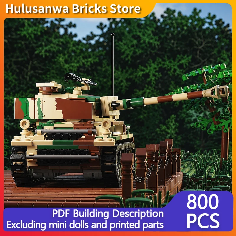 German Medium Tank Model MOC Building Bricks War Equipment Modular Technology Gifts Holiday Assemble Children Toys Suit
German Medium Tank Model MOC Building Bricks War Equipment Modular Technology Gifts Holiday Assemble Children Toys Suit