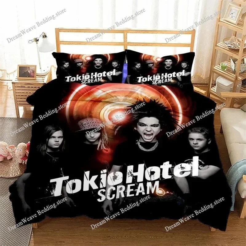 Rock band Tokio Hotel3D Print Bedding Set Duvet Covers Pillowcases One Piece Comforter Bedding Sets Bedclothes Bed Luxury Gift96
Rock band Tokio Hotel3D Print Bedding Set Duvet Covers Pillowcases One Piece Comforter Bedding Sets Bedclothes Bed Luxury Gift96