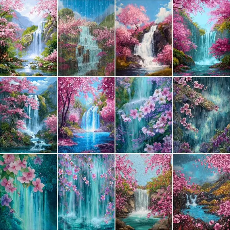 GATYZTORY DIY Pictures By Number Waterfall Kits Painting By Numbers River Drawing On Canvas Hand Painted Paintings Gift Home Dec
GATYZTORY DIY Pictures By Number Waterfall Kits Painting By Numbers River Drawing On Canvas Hand Painted Paintings Gift Home Dec