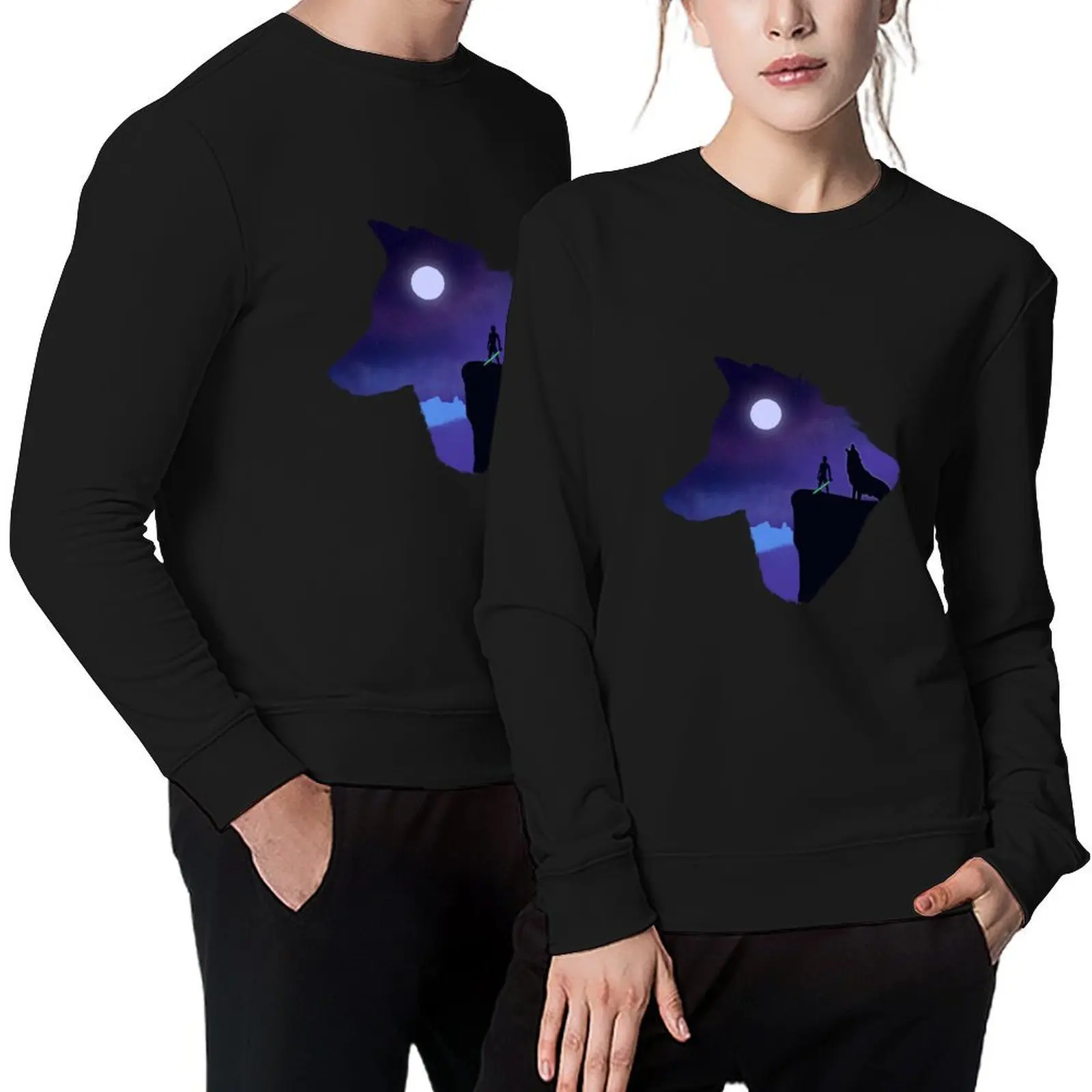 Ezra and Dume Loth Wolf Pullover graphic t shirts men men's sweat-shirt korean clothes anime clothing new sweatshirts
Ezra and Dume Loth Wolf Pullover graphic t shirts men men's sweat-shirt korean clothes anime clothing new sweatshirts