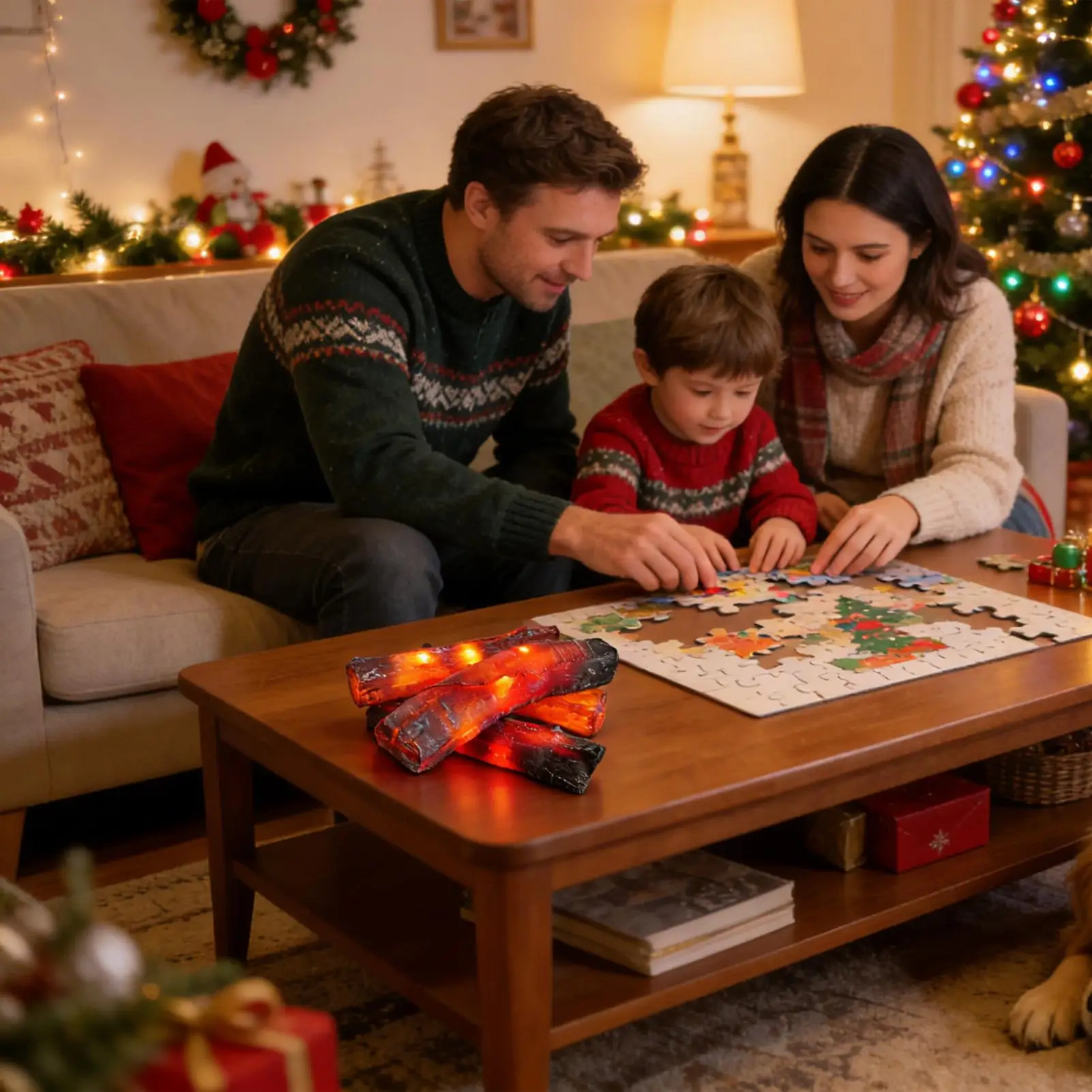 Electric Fire Logs Flameless Fake Wood Heater Decor 8.66 Inches Realistic Electric Fire Logs Insert For Indoor Living Room
Electric Fire Logs Flameless Fake Wood Heater Decor 8.66 Inches Realistic Electric Fire Logs Insert For Indoor Living Room