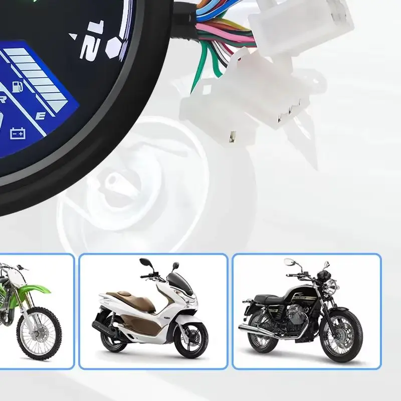 12000RPM Motorcycle Speedometer LCD Digital Panel Odometer Tachometer with Gear Indicator 1-4 Cylinders
12000RPM Motorcycle Speedometer LCD Digital Panel Odometer Tachometer with Gear Indicator 1-4 Cylinders