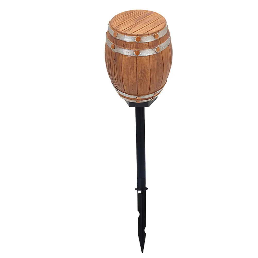 Solar Garden Light Barrel Shape Durable Decorative Outdoor Yard Lawn Solar Powered Stake Lamp Patio Garden Light
Solar Garden Light Barrel Shape Durable Decorative Outdoor Yard Lawn Solar Powered Stake Lamp Patio Garden Light