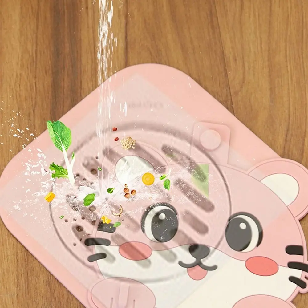 Silicone Sewer Floor Drain Cover Anti Odor Cartoon Cat Shower Drain Cover Anti-blocking Anti-insect Floor Drain Pad
Silicone Sewer Floor Drain Cover Anti Odor Cartoon Cat Shower Drain Cover Anti-blocking Anti-insect Floor Drain Pad