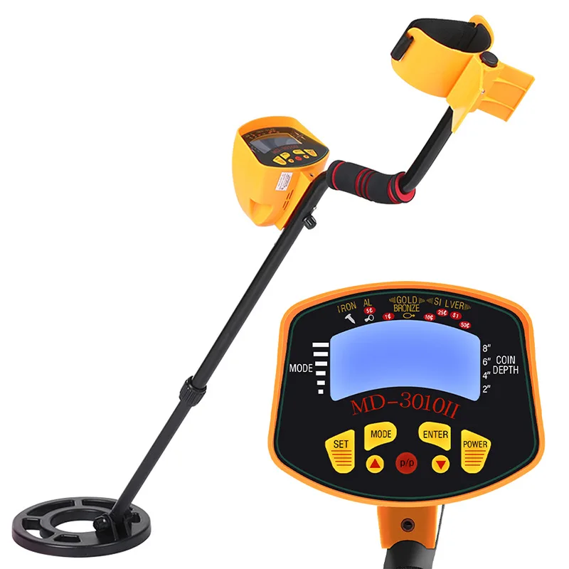 MD3010II Handheld Underground Metal Detector Adjustable Gold Digger Treasures Hunter Waterproof To Seek Treasures Coins Jewelry
MD3010II Handheld Underground Metal Detector Adjustable Gold Digger Treasures Hunter Waterproof To Seek Treasures Coins Jewelry