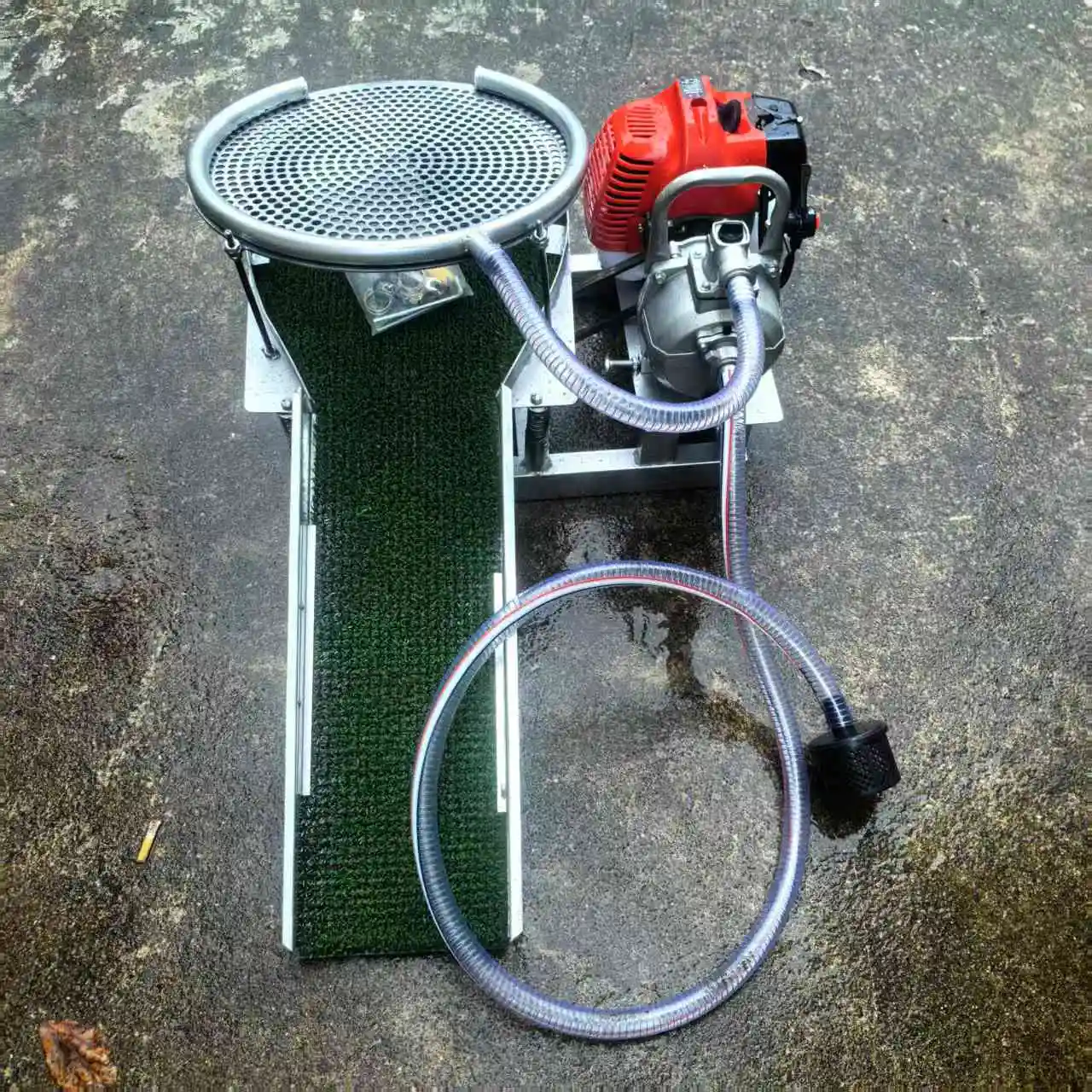 Mini Gold Washing Machine Hand Gold Panning Machine
Mini Gold Washing Machine Hand Gold Panning Machine