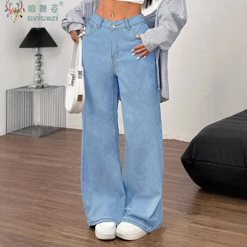 Tie Bow Embroidery Fashion Jeans for Women Baggy Casual Vintage Wide Leg Denim Pants Korean Pantalones Y2k High Waist Pants
Tie Bow Embroidery Fashion Jeans for Women Baggy Casual Vintage Wide Leg Denim Pants Korean Pantalones Y2k High Waist Pants