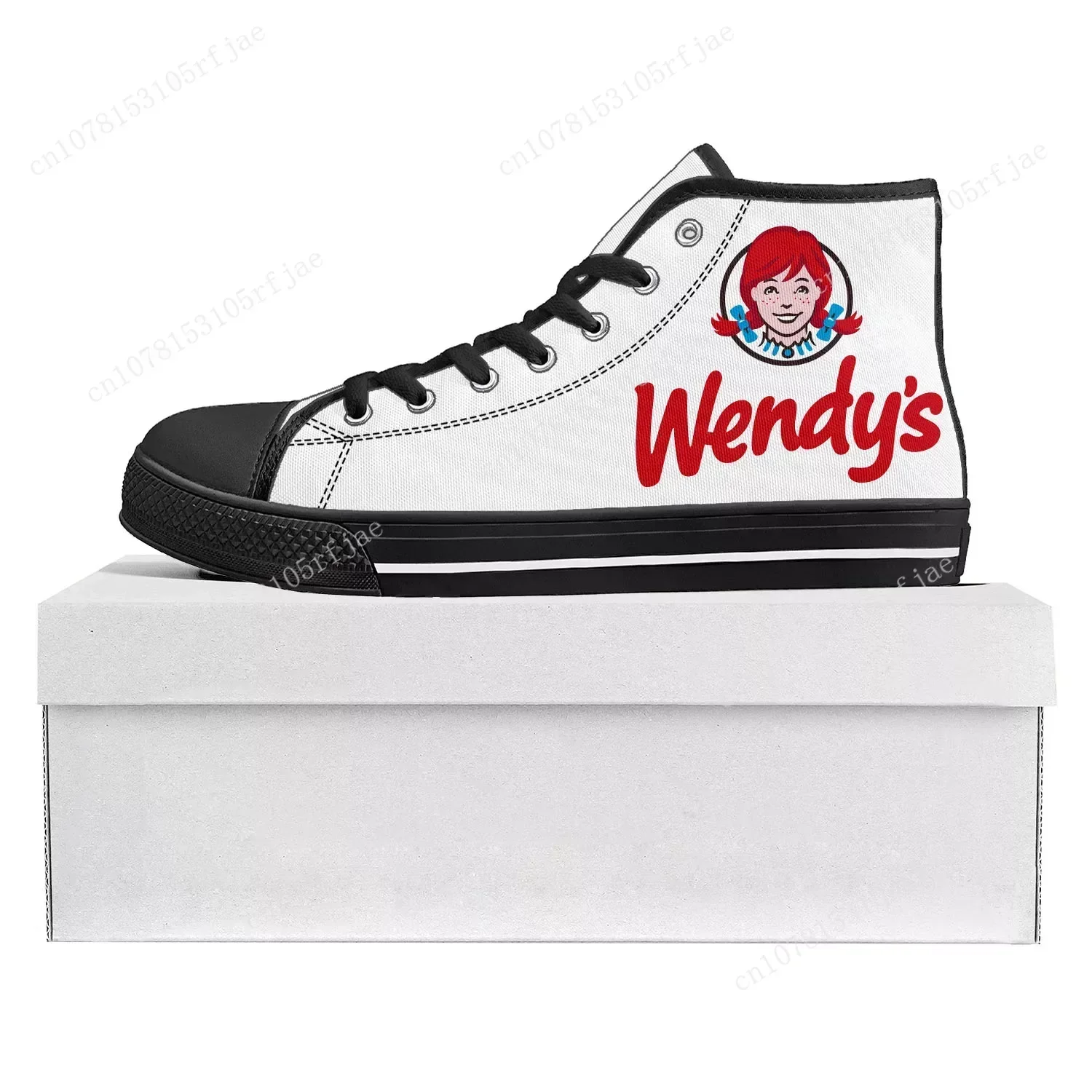 New Wendys Fast Food Restaurant Logo High Top High Quality Sneakers Mens Womens Teenager Canvas Customized Sneaker Couple Shoes
New Wendys Fast Food Restaurant Logo High Top High Quality Sneakers Mens Womens Teenager Canvas Customized Sneaker Couple Shoes