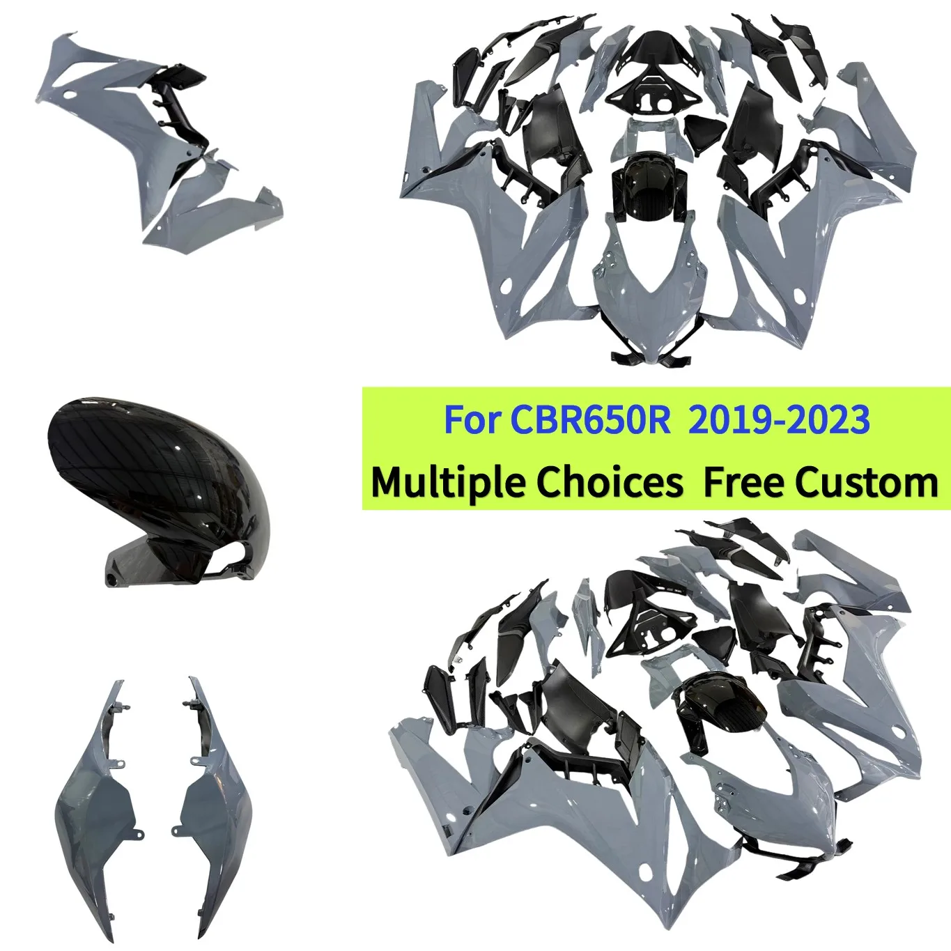 Nardo Gray Painted Fairing Kit For HONDA CBR650R 2019-2020 Years CBR 650 R 2021 2022 2023 ABS Injection Bodywork Set
Nardo Gray Painted Fairing Kit For HONDA CBR650R 2019-2020 Years CBR 650 R 2021 2022 2023 ABS Injection Bodywork Set