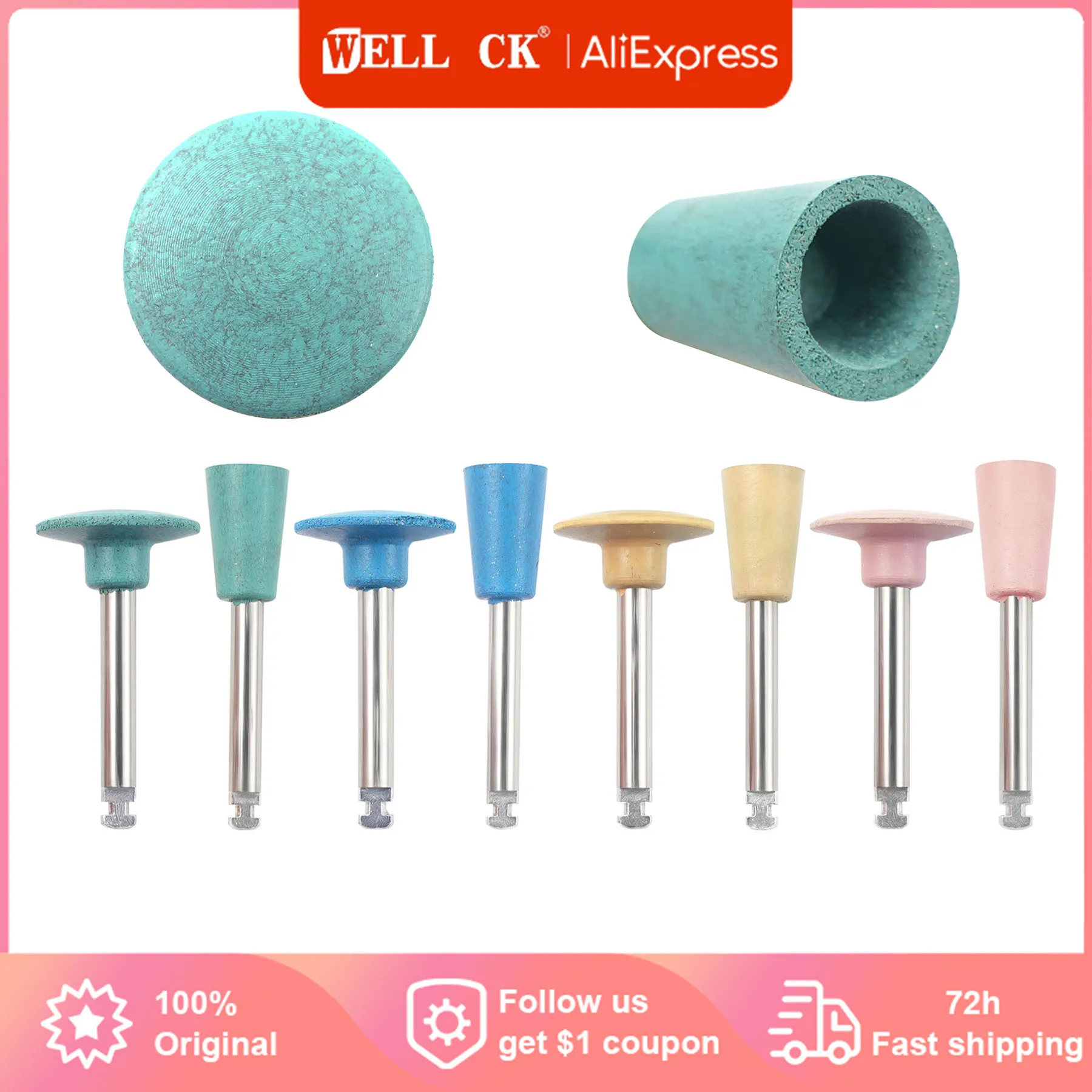 Dental Rubber Diamond Polisher High-shine Polishing for Ceramic and Zirconia High-quality Dentistry Polish Tools
Dental Rubber Diamond Polisher High-shine Polishing for Ceramic and Zirconia High-quality Dentistry Polish Tools