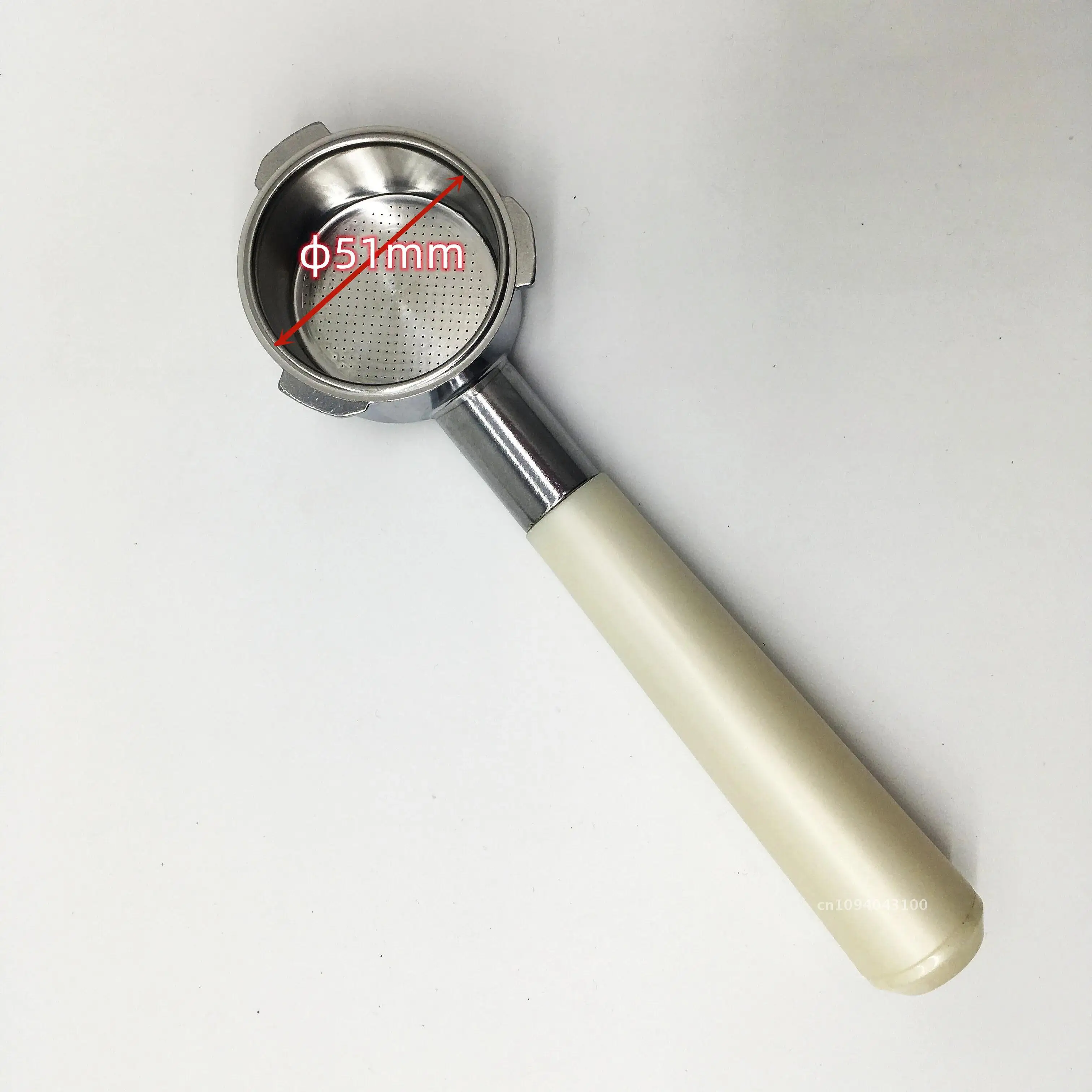51mm Bottomless-filter holder portafilter out 60mm coffee for espresso 15-20bar maker parts
51mm Bottomless-filter holder portafilter out 60mm coffee for espresso 15-20bar maker parts