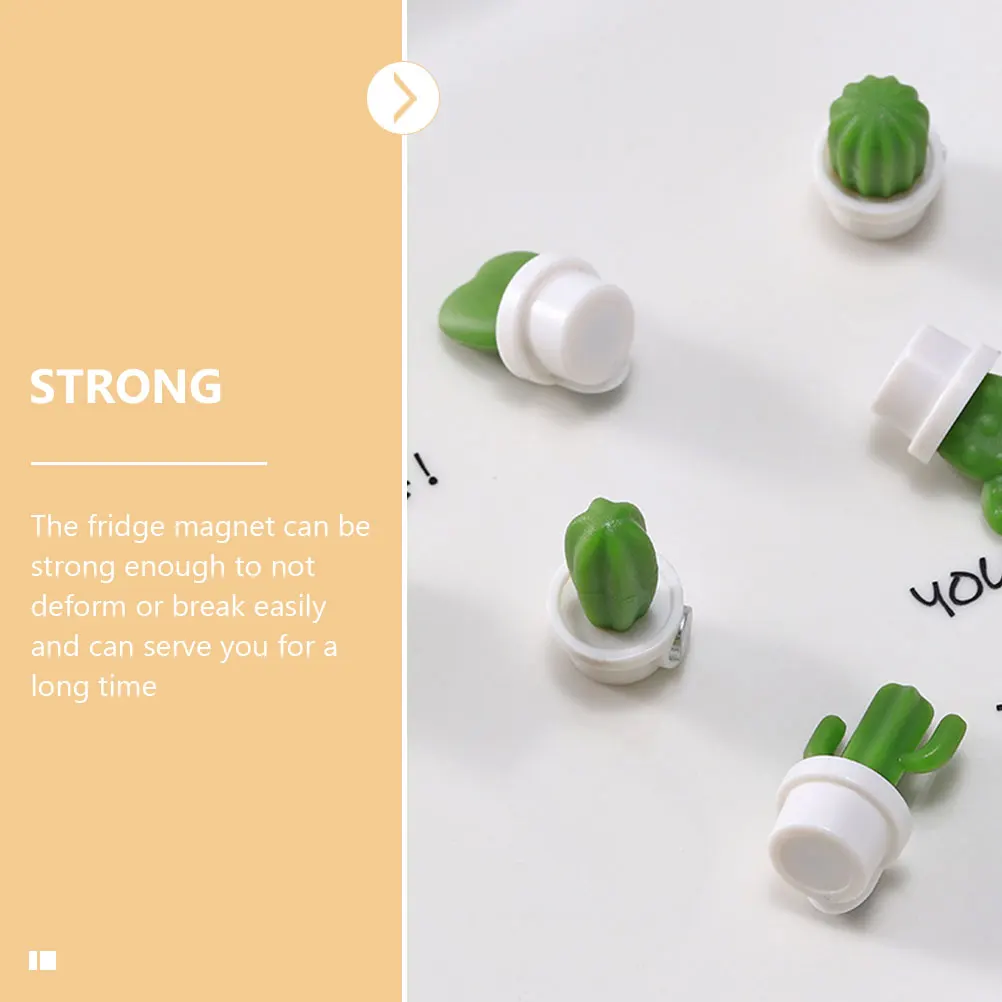 12 Pcs Cactus Magnets Fridge Accessories Cute Compact Decor Home Supplies Refrigerator Decor Multi Function Kitchen Magnets
12 Pcs Cactus Magnets Fridge Accessories Cute Compact Decor Home Supplies Refrigerator Decor Multi Function Kitchen Magnets