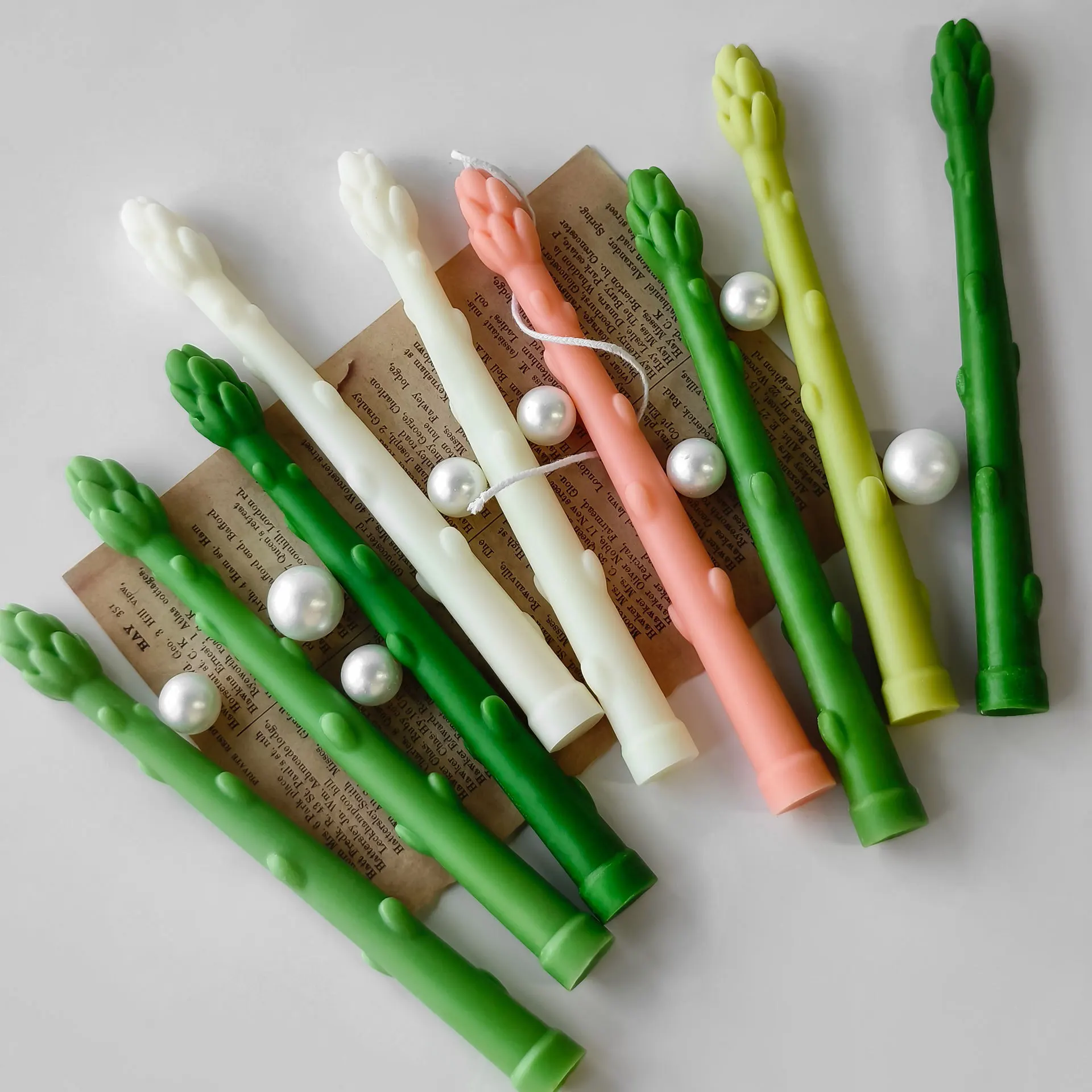 New Long Rod Candle Silicone Mold DIY Asparagus Candle Gypsum Resin Handmade Aromatherapy Mould Candle Making Supplies
New Long Rod Candle Silicone Mold DIY Asparagus Candle Gypsum Resin Handmade Aromatherapy Mould Candle Making Supplies
