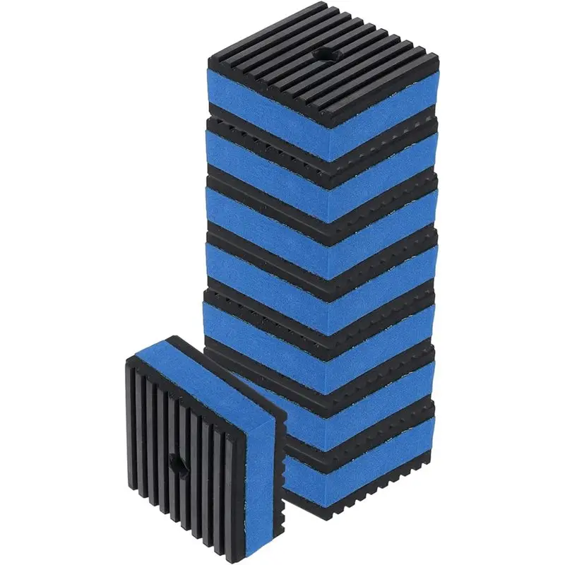 8PCS Anti-Vibration Pads 2x2x7/8in EVA Rubber Isolation Feet Vibration Damping Mats for Washing Machine & Compressor
8PCS Anti-Vibration Pads 2x2x7/8in EVA Rubber Isolation Feet Vibration Damping Mats for Washing Machine & Compressor