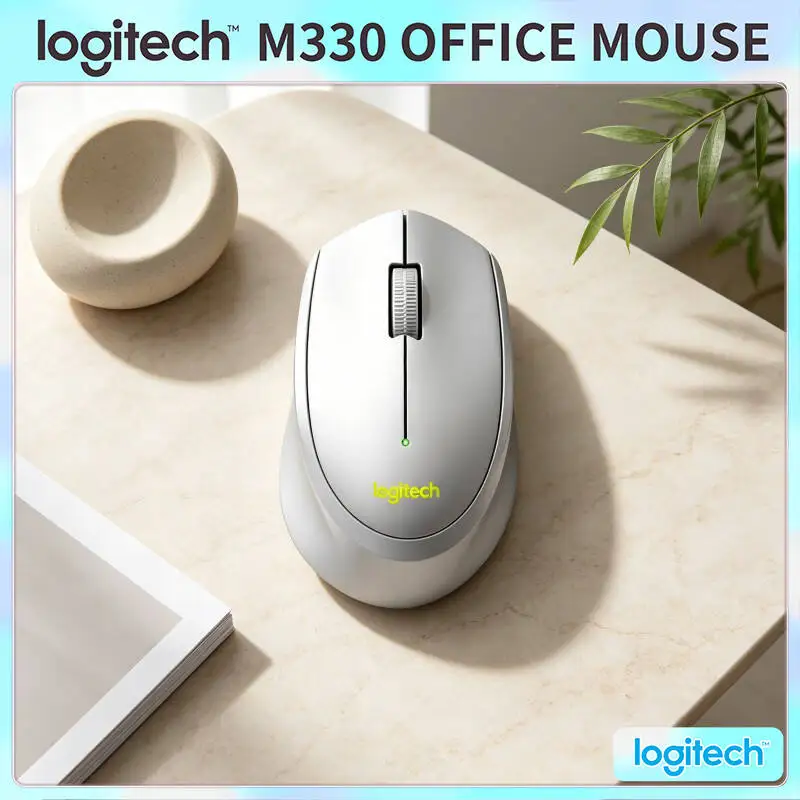 Logitech M330 Silent Cordless Mouse 2.4GHz USB Nano Receiver Energy Saving for PC Mac Laptop Office Cubicle
Logitech M330 Silent Cordless Mouse 2.4GHz USB Nano Receiver Energy Saving for PC Mac Laptop Office Cubicle