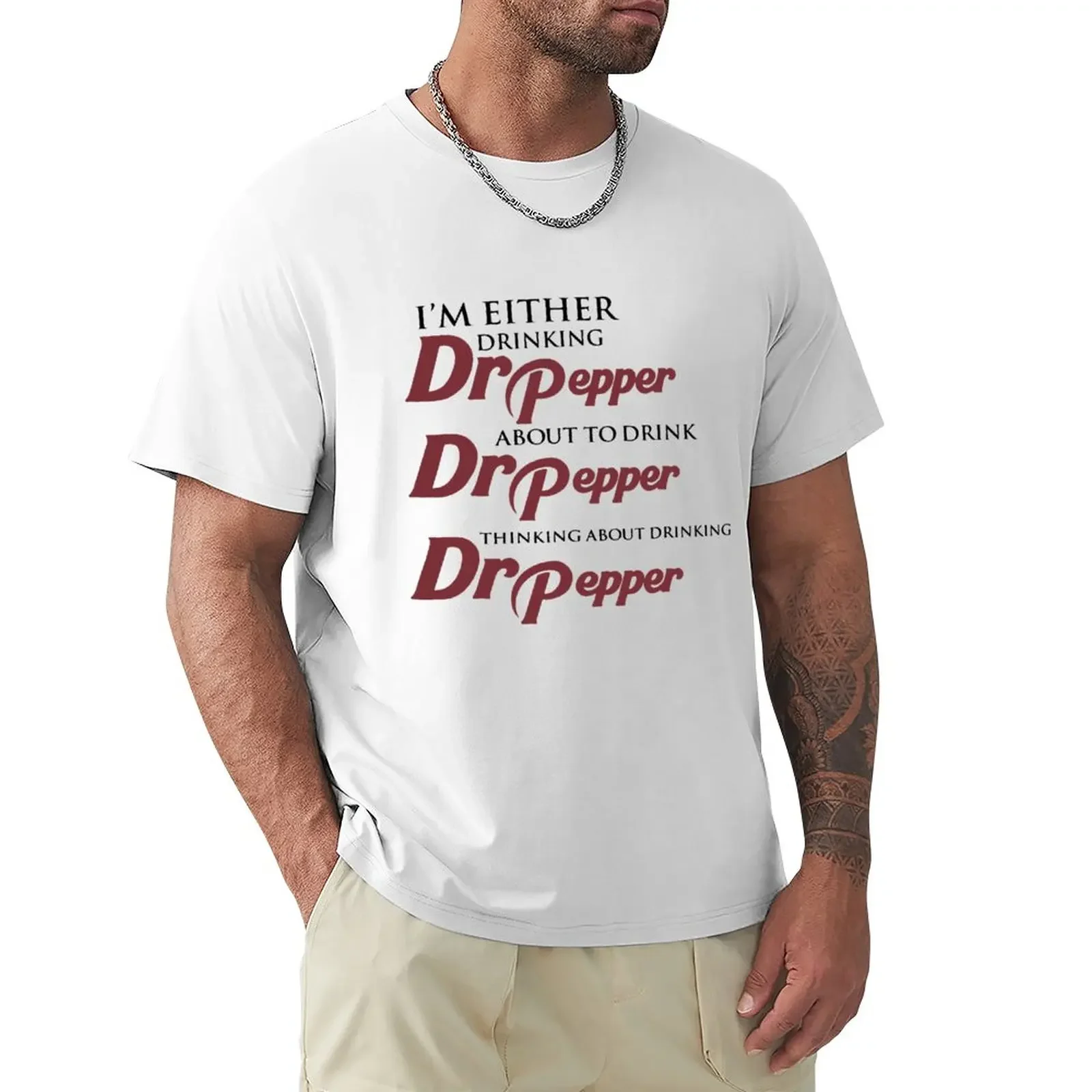 I’m Either Drinking Dr Pepper About To Drink Dr Pepper Thinking About Drinking Dr Pepper T-Shirt
I’m Either Drinking Dr Pepper About To Drink Dr Pepper Thinking About Drinking Dr Pepper T-Shirt