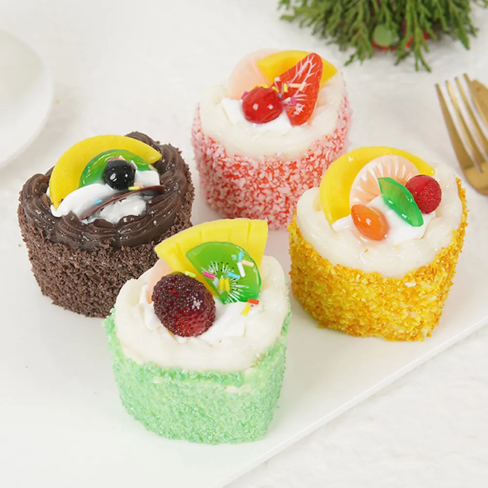 6 Pcs Simulation Cake Artificial Fruit Decorations Realistic Faux Cupcakes Magnetic Food Display Home Kitchen Wedding Party
6 Pcs Simulation Cake Artificial Fruit Decorations Realistic Faux Cupcakes Magnetic Food Display Home Kitchen Wedding Party