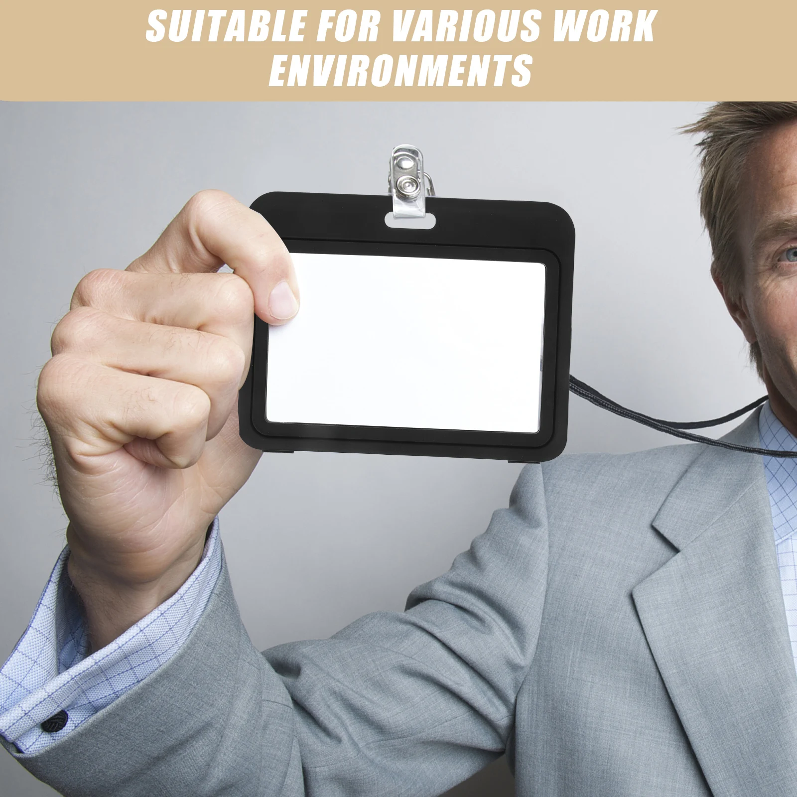 12Pcs Transparent Plastic Card Holders Flip Open Badge Case for Id Cards Access Credentials in Various Settings
12Pcs Transparent Plastic Card Holders Flip Open Badge Case for Id Cards Access Credentials in Various Settings