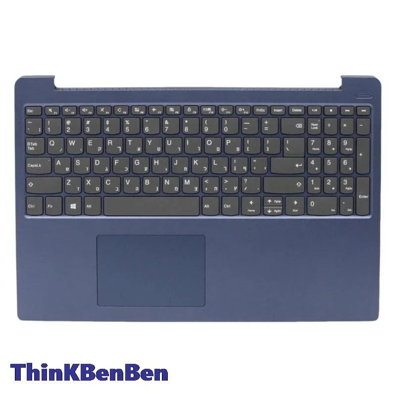 Синяя верхняя часть клавиатуры с подставкой для рук (HB Hebrew, IL Israel) для Lenovo Ideapad 330S 15 15IKB 15AST 15ARR 5CB0R07399
Синяя верхняя часть клавиатуры с подставкой для рук (HB Hebrew, IL Israel) для Lenovo Ideapad 330S 15 15IKB 15AST 15ARR 5CB0R07399