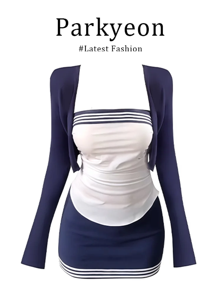 Parkyeon2025 Sexy Pure Desire Slimming Short Sleeve Cardigan And Skirt Set Women's Early Autumn Unique Fashionable Outfit
Parkyeon2025 Sexy Pure Desire Slimming Short Sleeve Cardigan And Skirt Set Women's Early Autumn Unique Fashionable Outfit