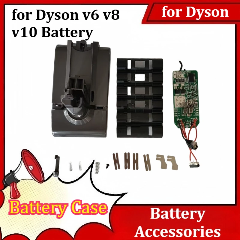 Li-ion Battery Case Replacement For Dyson V6 V8 V10 Battery 21.6v 25.2v Case Cordless Combo Kit Housing
Li-ion Battery Case Replacement For Dyson V6 V8 V10 Battery 21.6v 25.2v Case Cordless Combo Kit Housing