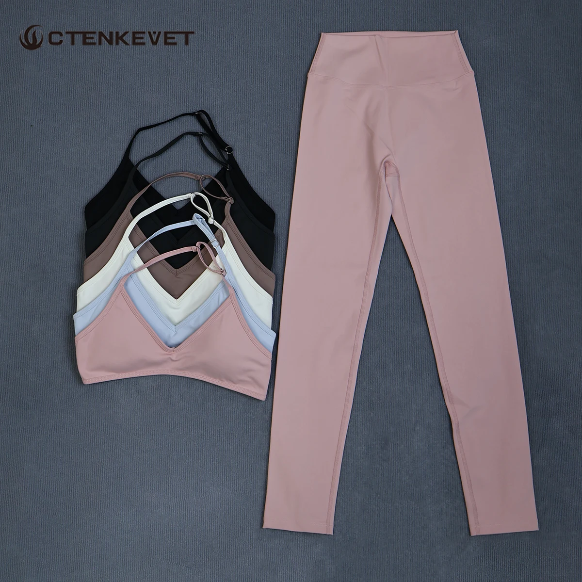 Ctenkevet High-Waisted Women's Yoga Set Quick-Dry Breathable Summer Workout Clothing for Outdoor Activities Running and the Gym
Ctenkevet High-Waisted Women's Yoga Set Quick-Dry Breathable Summer Workout Clothing for Outdoor Activities Running and the Gym