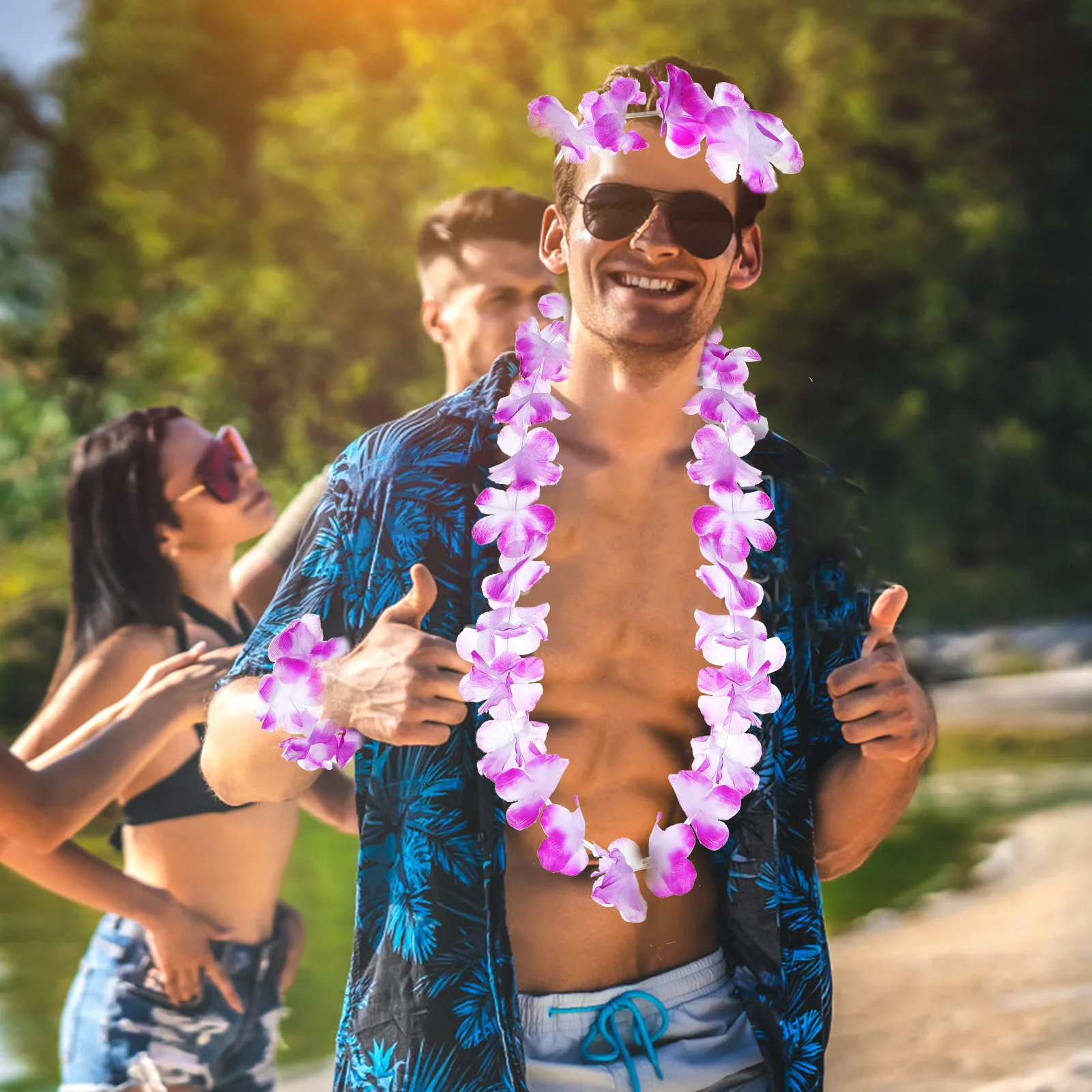 6 set 6 Sets Grass Skirt Suit Hawaiian Lei Plastic Accessories Luau Party Decorations Classic Design Thick Material Garland
6 set 6 Sets Grass Skirt Suit Hawaiian Lei Plastic Accessories Luau Party Decorations Classic Design Thick Material Garland