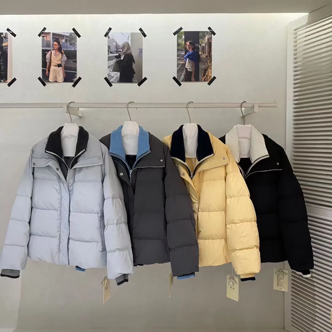 Женская укороченная куртка-пуховик HH с двойным воротником, свободного кроя, с эффектом похудения, белая, из натурального пуха, модная, для повседневной носки
Женская укороченная куртка-пуховик HH с двойным воротником, свободного кроя, с эффектом похудения, белая, из натурального пуха, модная, для повседневной носки