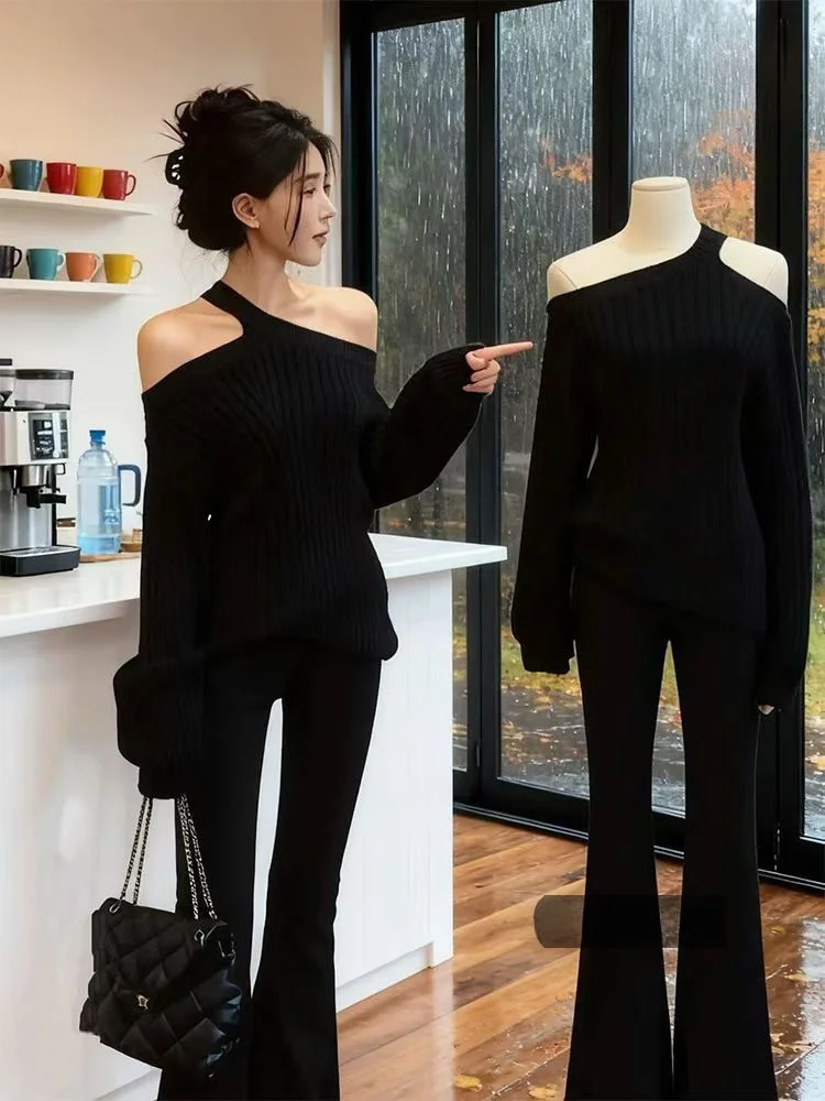 Модный вязаный свитер, женский свободный свитер с подвесными плечами, зимний высококачественный ленивый топ, удобная повседневная одежда на каждый день
Модный вязаный свитер, женский свободный свитер с подвесными плечами, зимний высококачественный ленивый топ, удобная повседневная одежда на каждый день