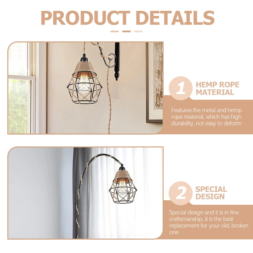 Pendant Light E26 Socket Brown Cord Hanging Lamp Kitchen Farmhouse Dining Room Plug in Ch LED Bulb Compatible Long
Pendant Light E26 Socket Brown Cord Hanging Lamp Kitchen Farmhouse Dining Room Plug in Ch LED Bulb Compatible Long