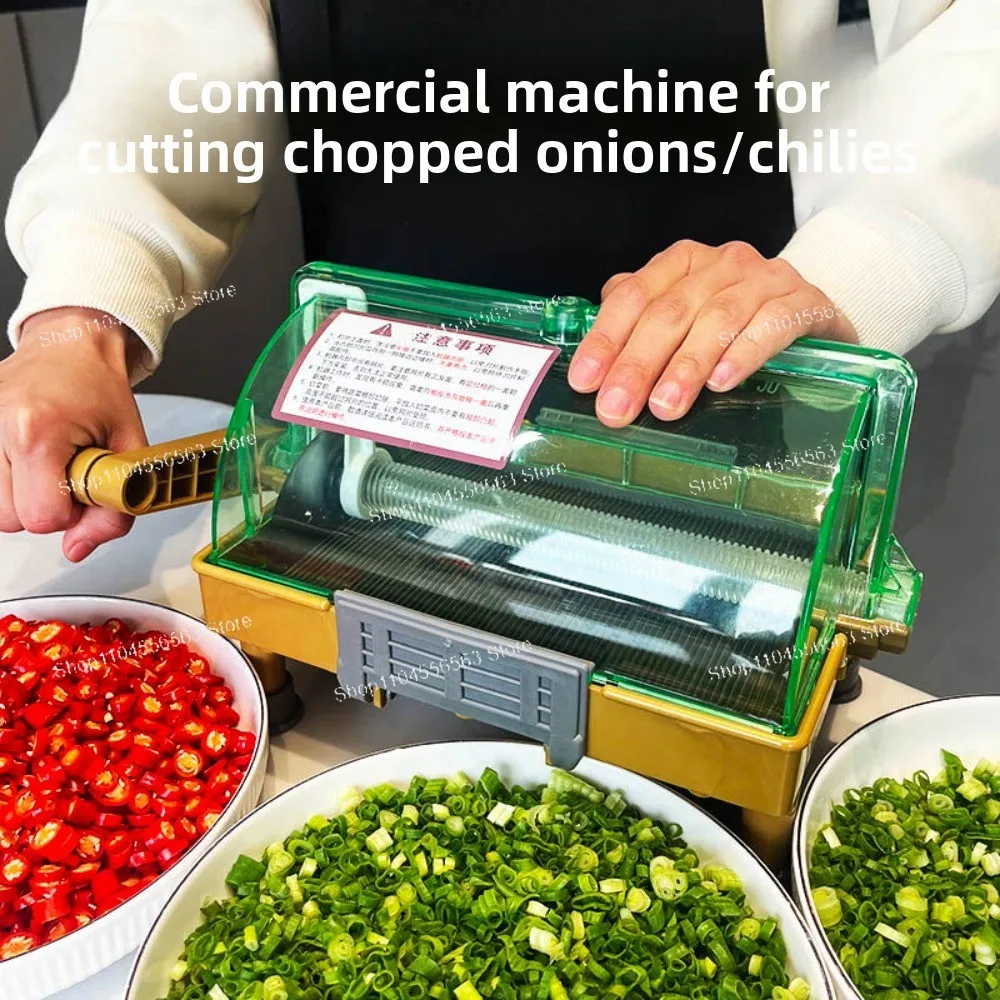 Commercial Vegetable Cutter Scallion Chili Leek Garlic Chopper for Kitchen Use
Commercial Vegetable Cutter Scallion Chili Leek Garlic Chopper for Kitchen Use