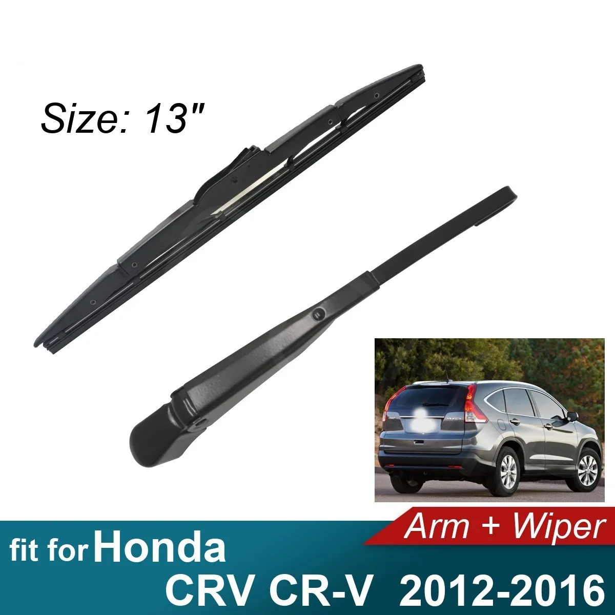 Car Rear Arm Wiper for Honda CRV CR-V 2012-2016 Fit Tailgate Window Rain Brush Windshield Windscreen 2012 2013 2014 2015 2016
Car Rear Arm Wiper for Honda CRV CR-V 2012-2016 Fit Tailgate Window Rain Brush Windshield Windscreen 2012 2013 2014 2015 2016