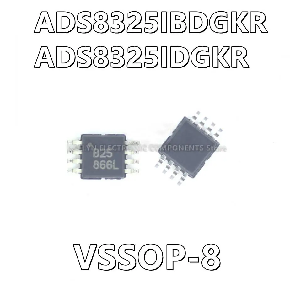 5 шт./лот ADS8325IBDGKR ADS8325IDGKR ADS8325 16-битный аналого-цифровой преобразователь 8-VSSOP
5 шт./лот ADS8325IBDGKR ADS8325IDGKR ADS8325 16-битный аналого-цифровой преобразователь 8-VSSOP