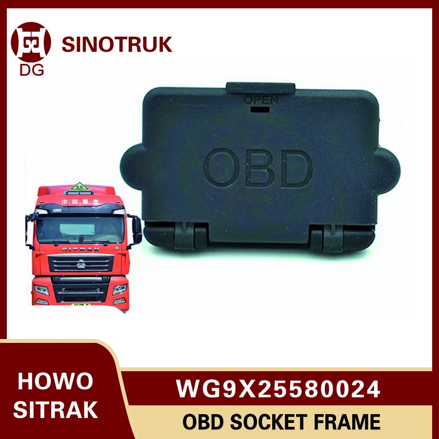 Sinotruk Sitrak C7H G7 C5 Cab Computer Diagnostic Interface Cover OBD Socket Frame WG9X25580024
Sinotruk Sitrak C7H G7 C5 Cab Computer Diagnostic Interface Cover OBD Socket Frame WG9X25580024