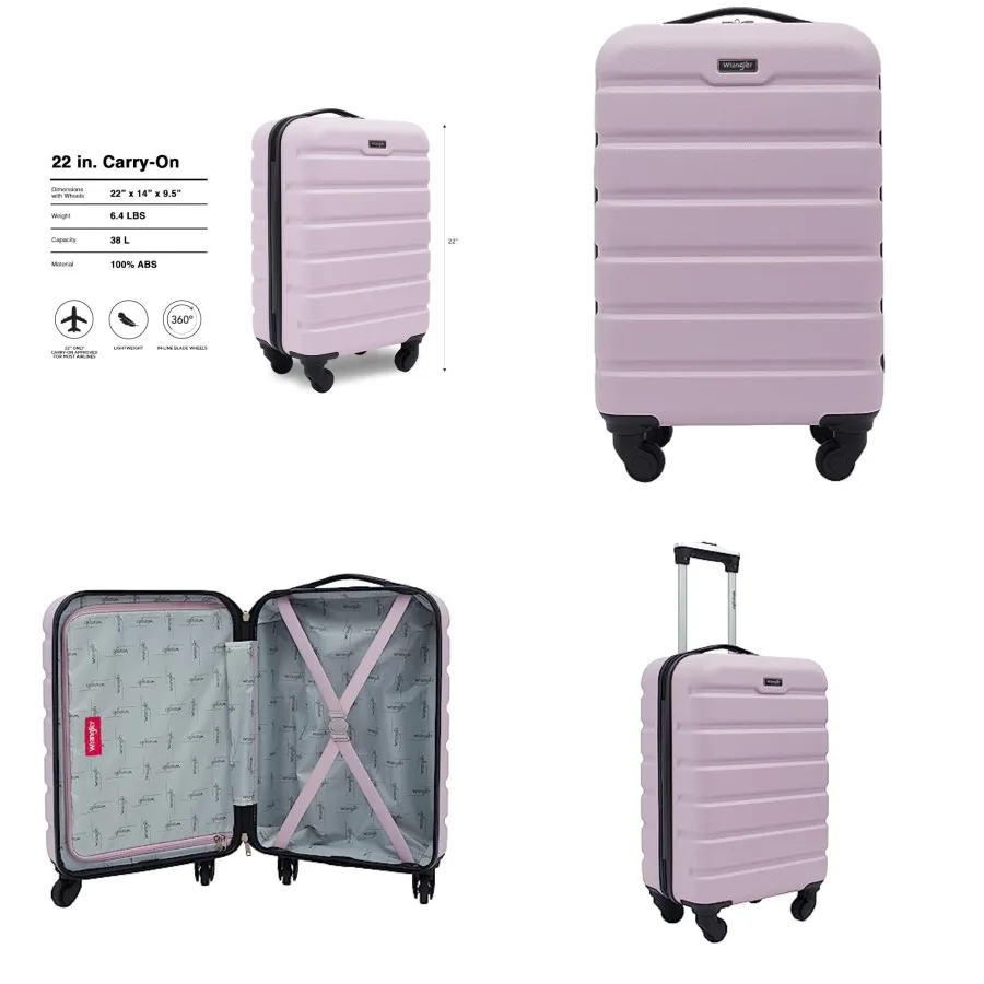 22" Hardside Spinner Carry-On Luggage
22" Hardside Spinner Carry-On Luggage