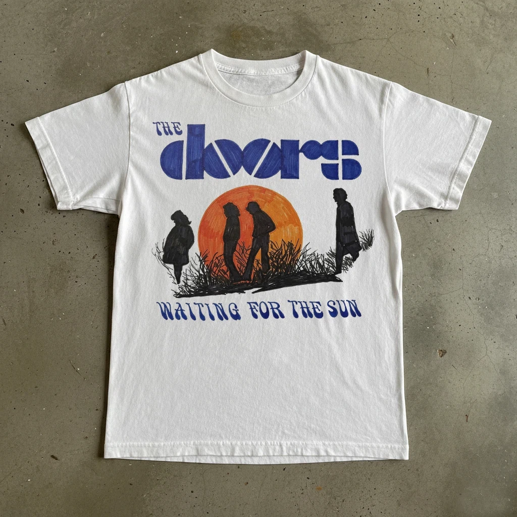 Plus Size Summer Women's Vintage The Doors T-Shirt Unisex Cotton Breathable Stylish Versatile Street Style Oversized
Plus Size Summer Women's Vintage The Doors T-Shirt Unisex Cotton Breathable Stylish Versatile Street Style Oversized