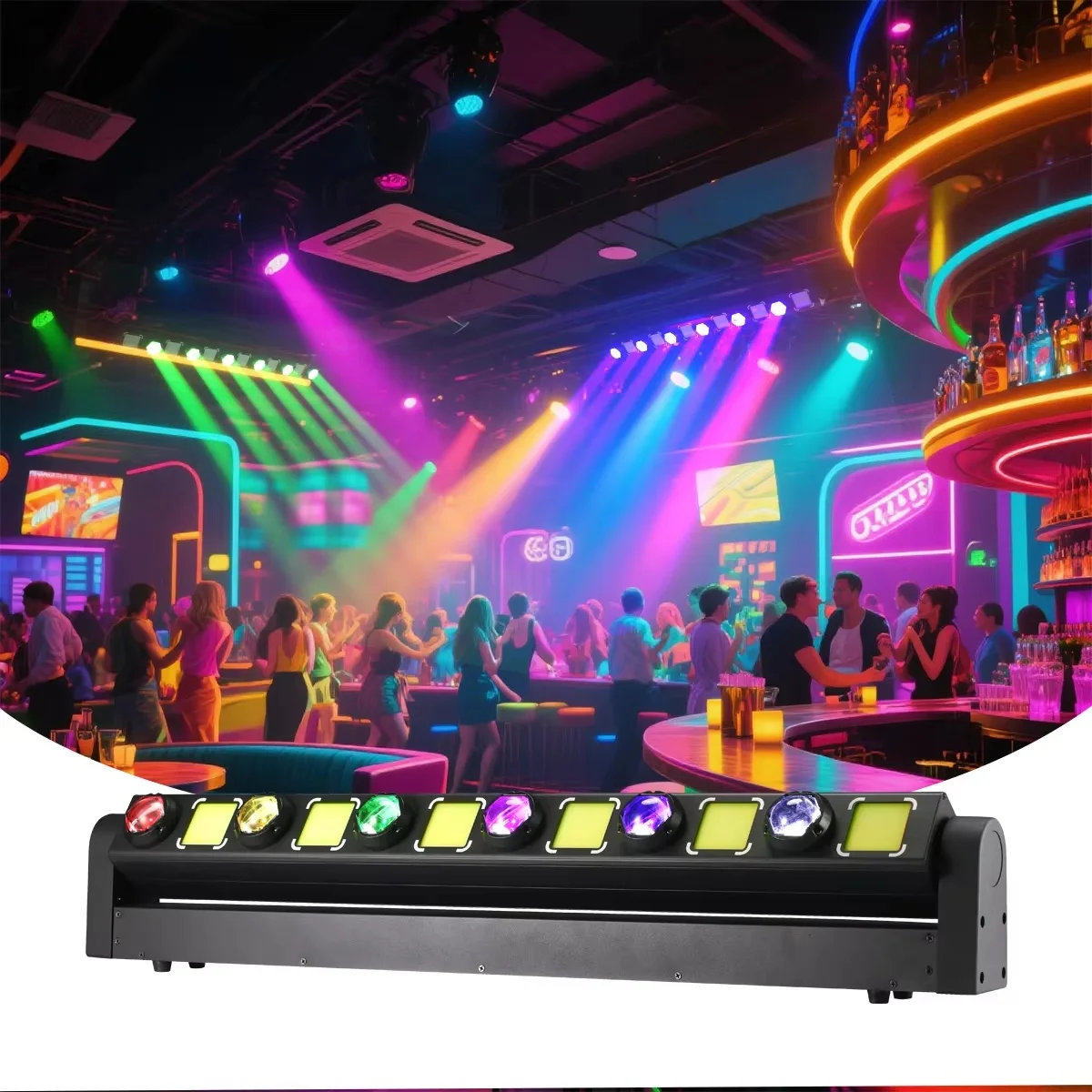 LED Beam and Dyeing Effect Light RGBW 4In1 Beam Moving Head Scan Light DMX512 Dj Stage Lights for Bar Party KTV Disco
LED Beam and Dyeing Effect Light RGBW 4In1 Beam Moving Head Scan Light DMX512 Dj Stage Lights for Bar Party KTV Disco