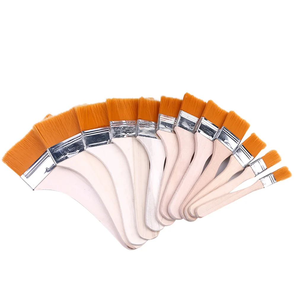 Arcrylic Painting Hair Decorations Oil DIY Graffiti Flat Paintbrush Wooden Bamboo Nylon Penholder
Arcrylic Painting Hair Decorations Oil DIY Graffiti Flat Paintbrush Wooden Bamboo Nylon Penholder