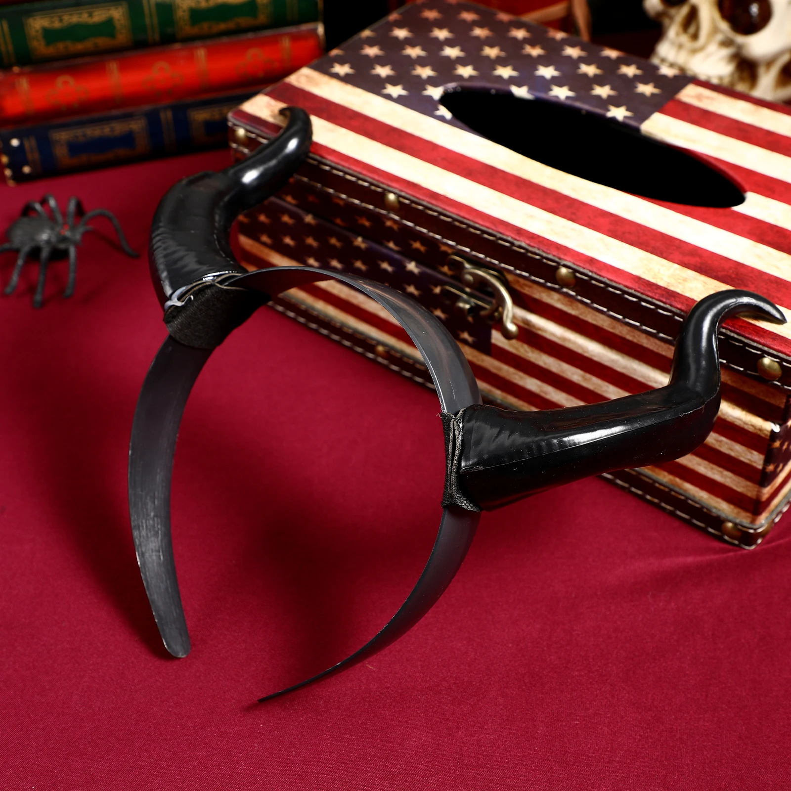 Horn Hair Accessories Gothic Headdress Halloween Ox Horn Vintage Demon Goat Craft Durable Plastic Resin Adult Children Easy Use
Horn Hair Accessories Gothic Headdress Halloween Ox Horn Vintage Demon Goat Craft Durable Plastic Resin Adult Children Easy Use