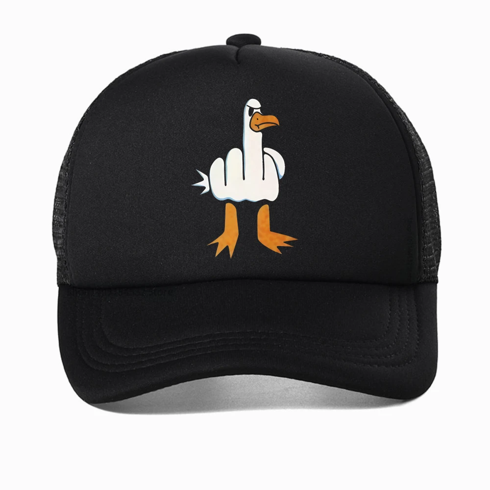 Mens Funny cap Rude Seagull Design print baseball caps Women Men casual mesh sun hat Breathable adjustable trucker hat
Mens Funny cap Rude Seagull Design print baseball caps Women Men casual mesh sun hat Breathable adjustable trucker hat
