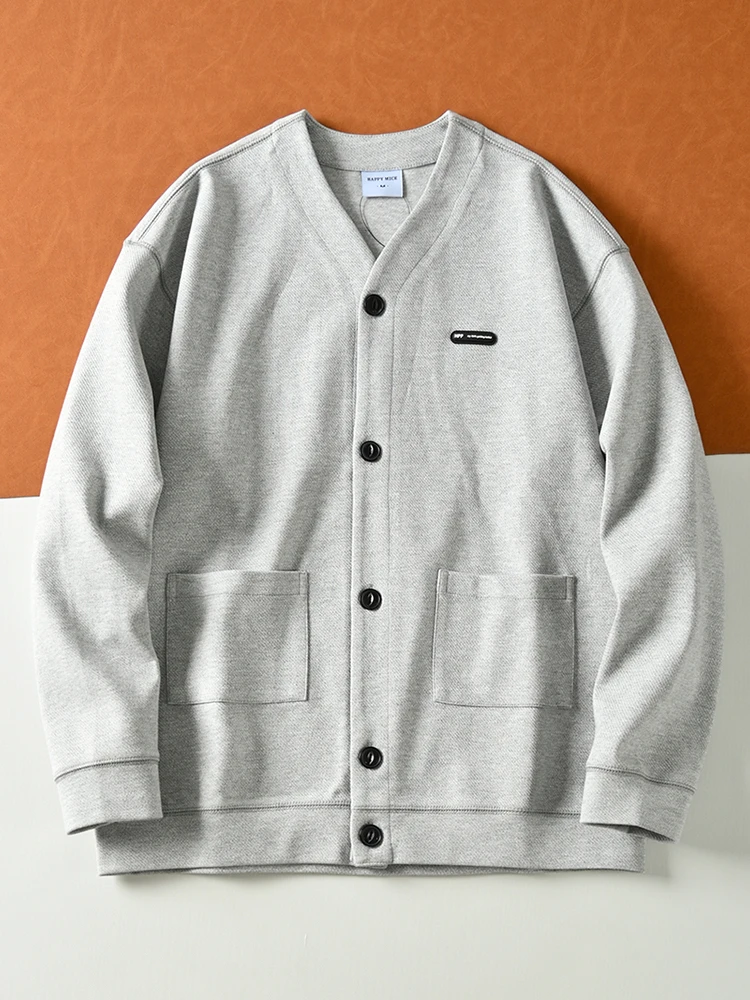 Модный хлопковый вязаный бейсбольный джемпер с v-образным вырезом, повседневный спортивный открытый кардиган, пальто для мужчин, весна-осень, свободный крой, длинный све
Модный хлопковый вязаный бейсбольный джемпер с v-образным вырезом, повседневный спортивный открытый кардиган, пальто для мужчин, весна-осень, свободный крой, длинный све