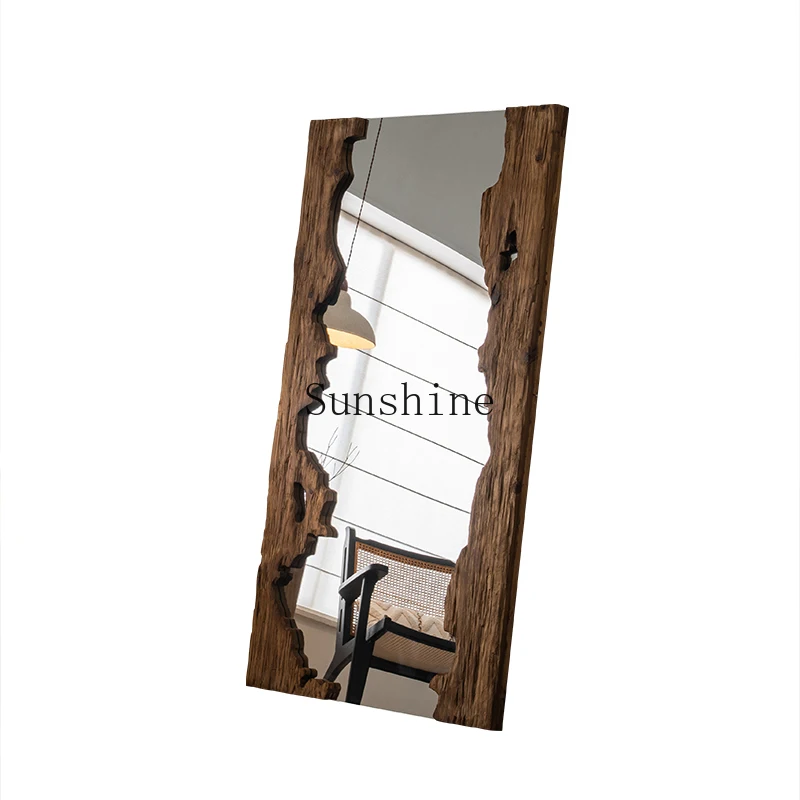 Retro solid wood full body floor full-length mirror creative home decorative mirror
Retro solid wood full body floor full-length mirror creative home decorative mirror