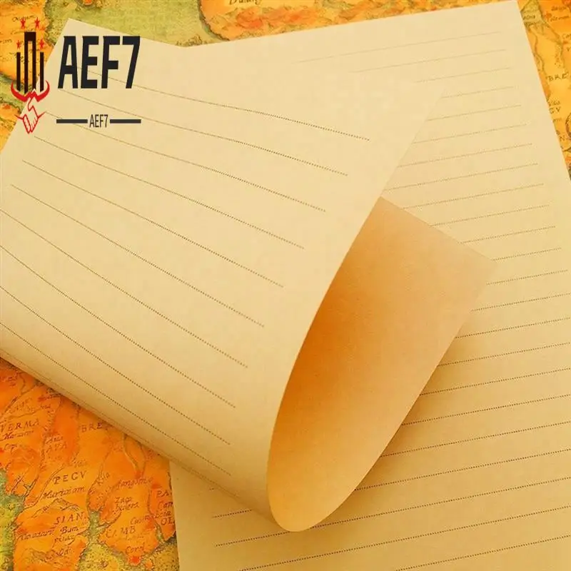 AEF7-12 шт. винтажная крафт-бумага, писчая бумага, бумага в европейском стиле для письма, бумага для письма, канцелярские принадлежности
AEF7-12 шт. винтажная крафт-бумага, писчая бумага, бумага в европейском стиле для письма, бумага для письма, канцелярские принадлежности