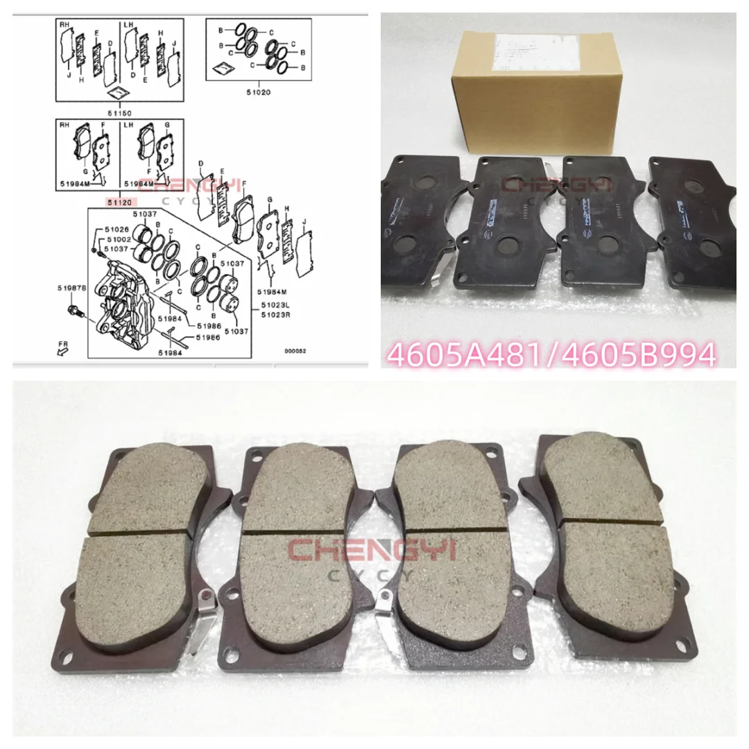 Front Wheel Cylinder Caliper Brake Front Brake Pad Fit For Pajero Shogun Montero V97W V98W 4605A481 4605B994
Front Wheel Cylinder Caliper Brake Front Brake Pad Fit For Pajero Shogun Montero V97W V98W 4605A481 4605B994